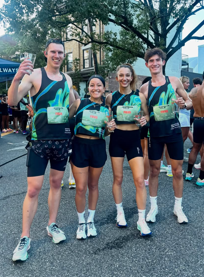 FRVD RUNNING TEAM 4 by 800 relay team at the 2026 Montclair Mile