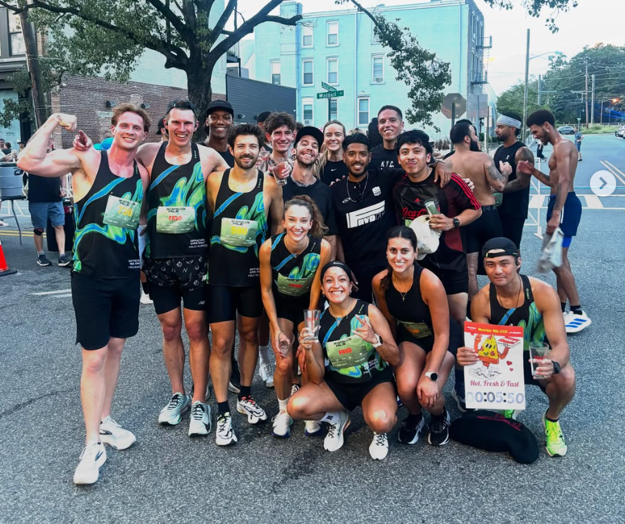 FRVD RUNNING TEAM at the 2026 Montclair Mile